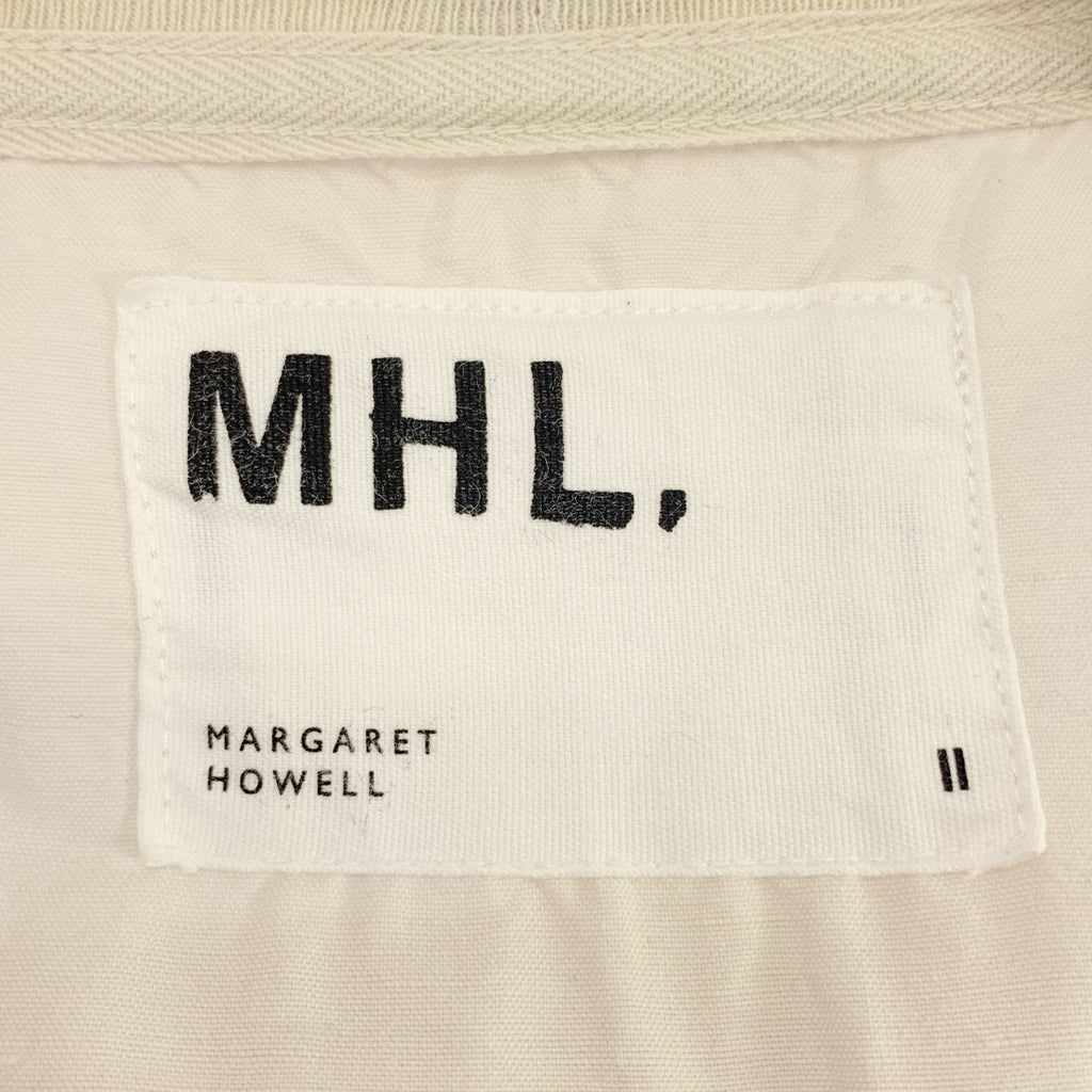 MHL. / 엠에이치엘 마가렛 하웰 | DRY COTTON LINEN P/O SHIRT 풀오버 탑스 | M |