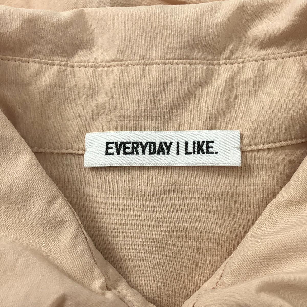 Deuxieme Classe / ドゥーズィエムクラス | EVERYDAY I LIKE. ワイドシャツ | F | ピンクベージュ | レディース