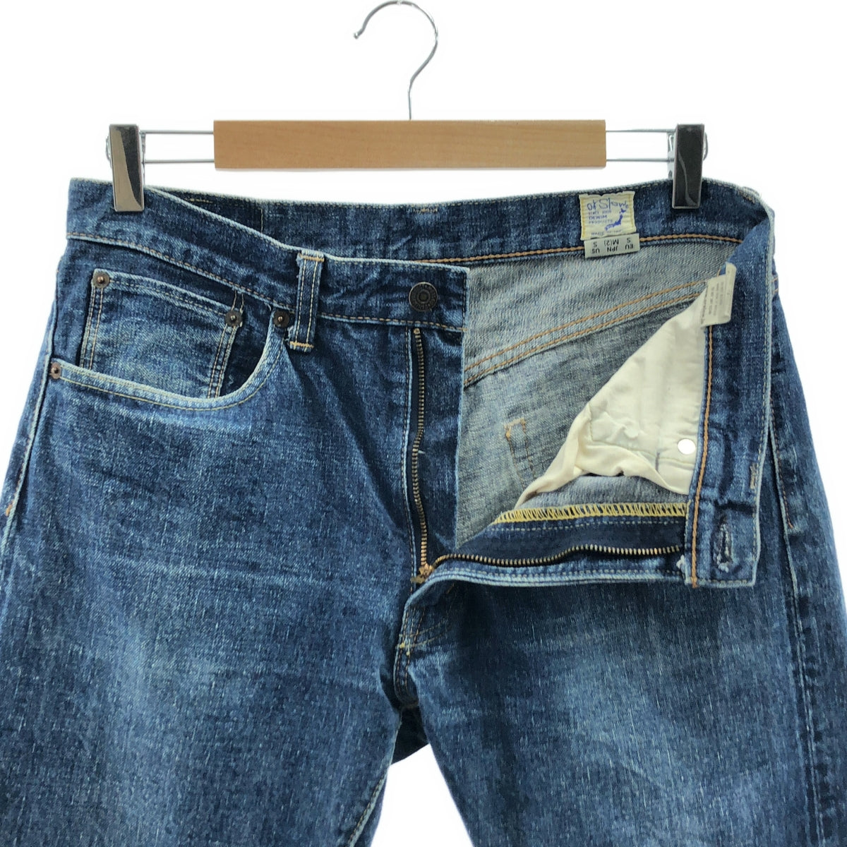 orslow / 오아슬로우 | 5 포켓 데님 팬츠 | M | 인디고 | 남성