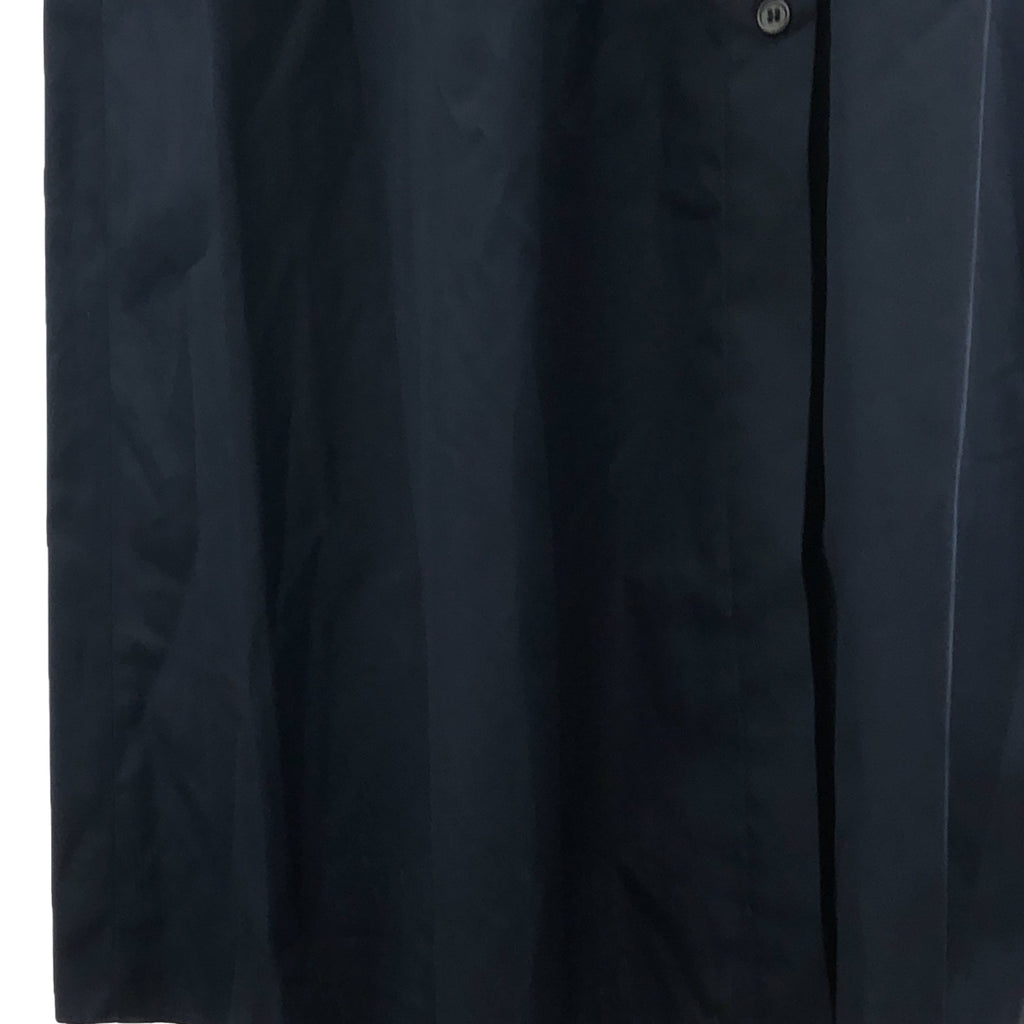 【美品】  S MAX MARA / エスマックスマーラ | コットン ロングシャツ ワンピース | 40 | ネイビー | レディース