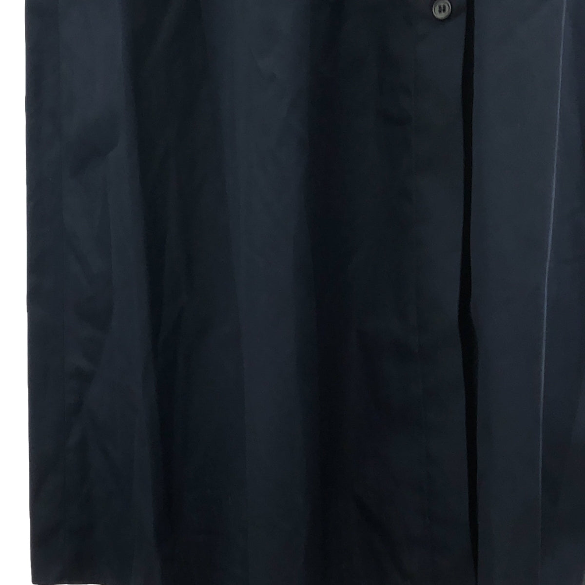 [Good Condition] S MAX MARA / S Max Mara | Cotton Long Shirt Dress | 40 | Navy | Women's