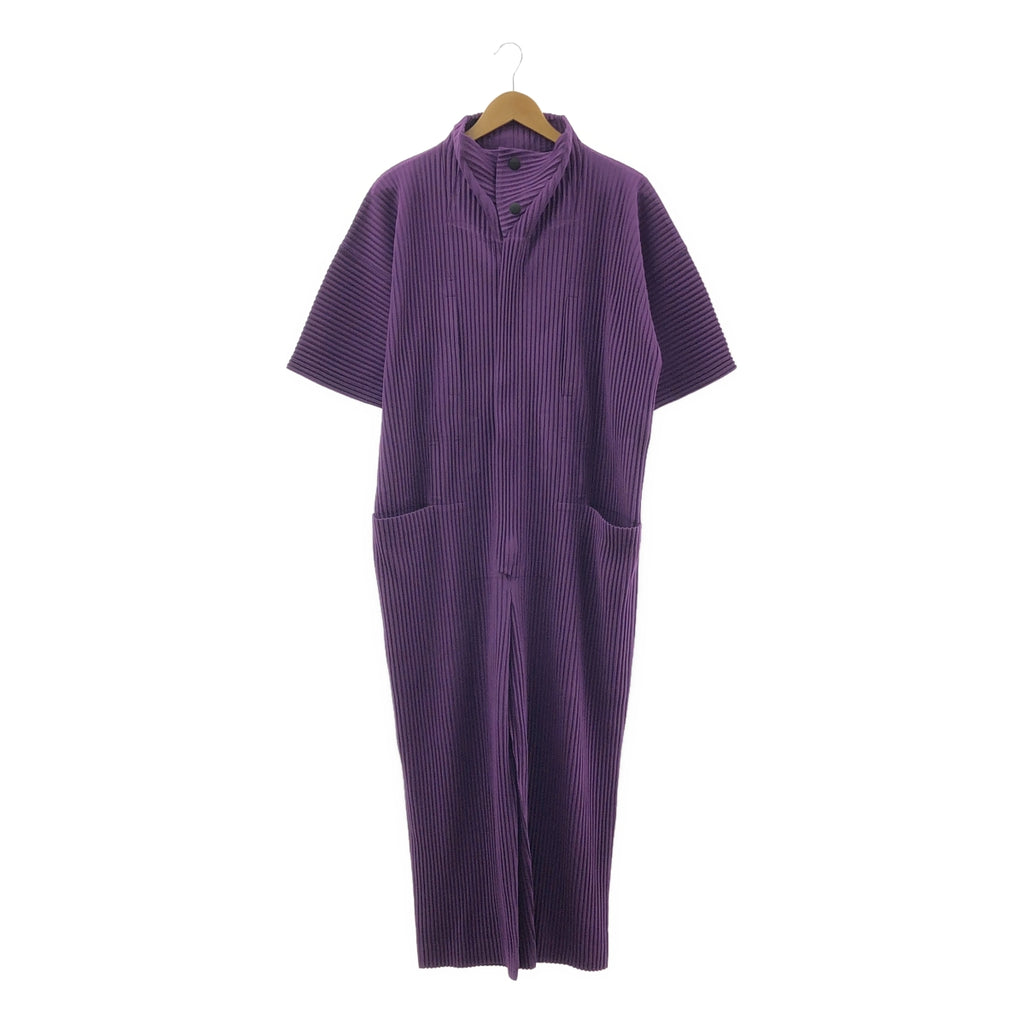 HOMME PLISSE ISSEY MIYAKE / 옴프리세이세이미야케 | 2024SS | JUMPSUITS 주름 점프 슈트 올인원 팬츠 | 1 | 맨즈