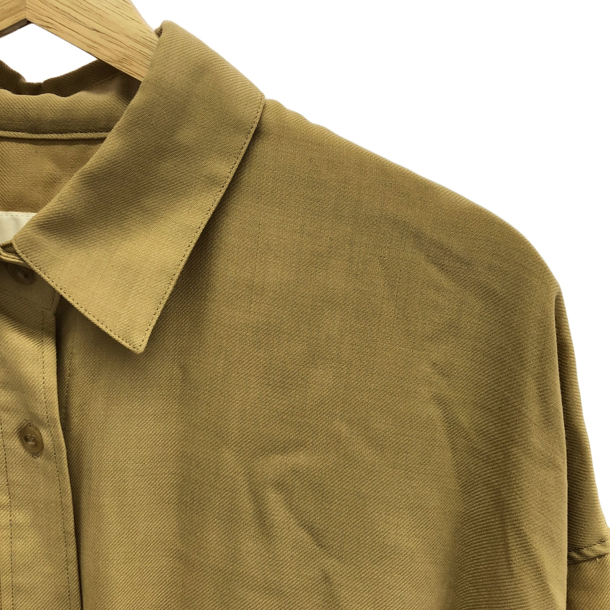 Whim Gazette / 윙가젯 | 2023AW | 셔츠 원피스 | F | 베이지 | 여성