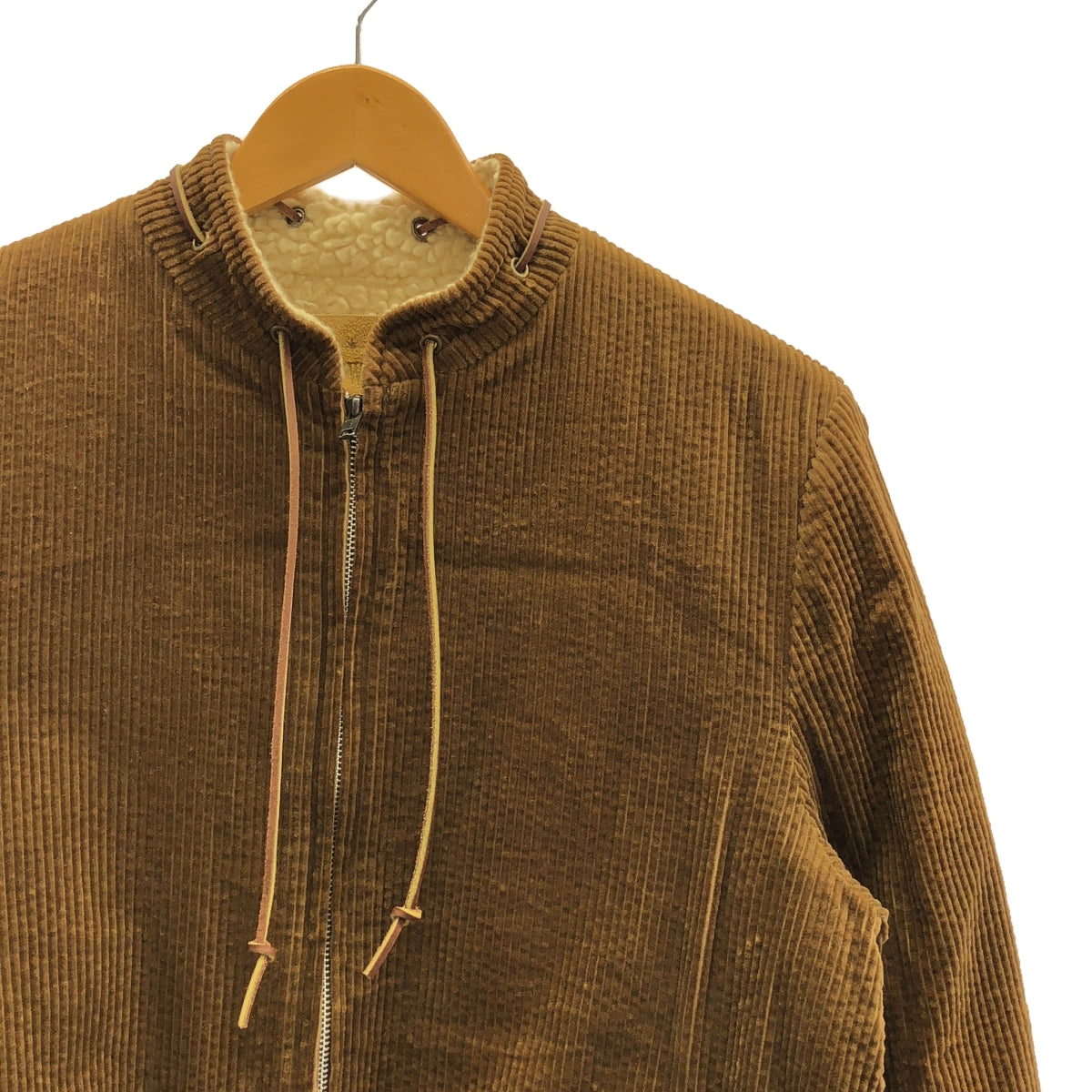 NOWOS / ノーウォス | 2022AW | corduroy blouson 裏ボア ブルゾン ジャケット | M | レディース