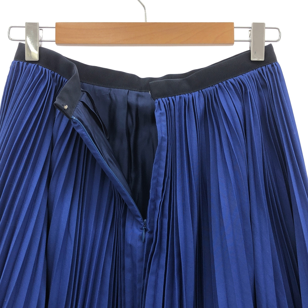sacai luck / サカイラック | コットン混 プリーツ フレアスカート | 1 |