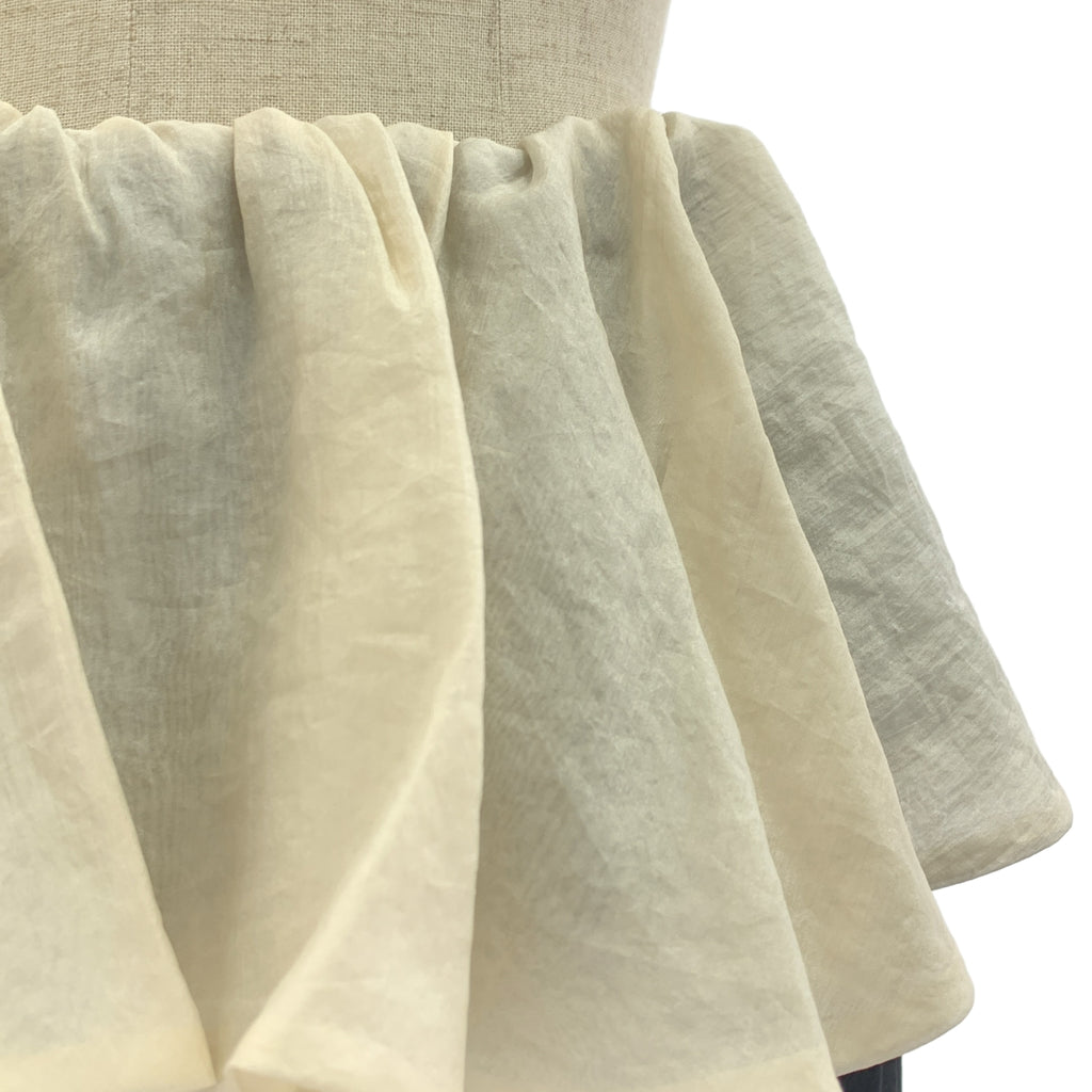 FETICO / 페티코 | VELVET FRILLED TROUSERS / 벨벳 프릴 이지 팬츠 / 안감 포함 | 1 |