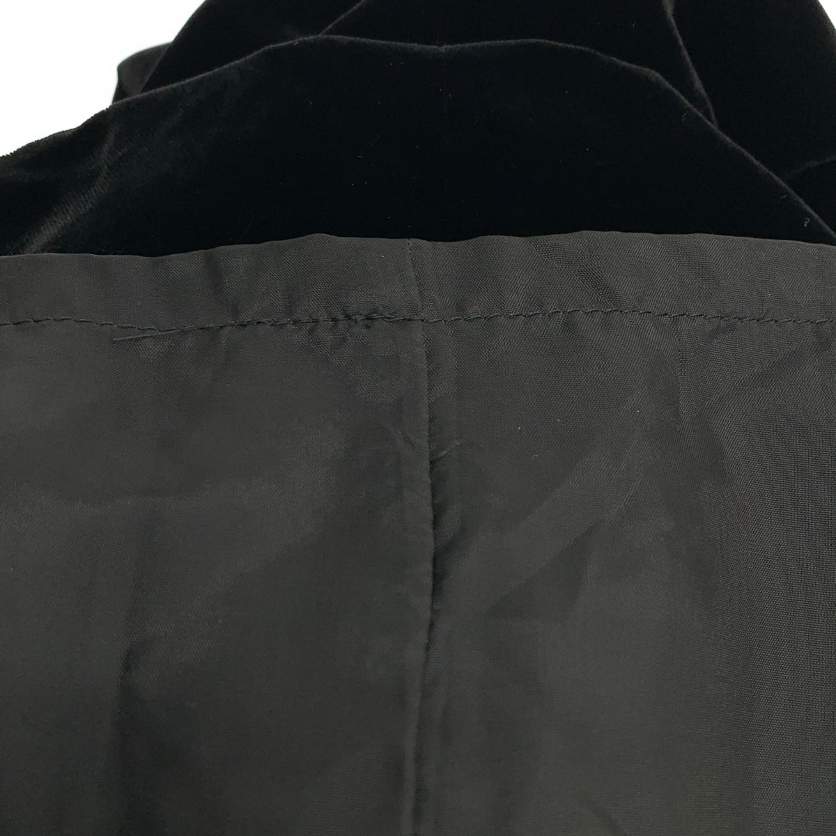 FETICO / 페티코 | VELVET FRILLED TROUSERS / 벨벳 프릴 이지 팬츠 / 안감 포함 | 1 |