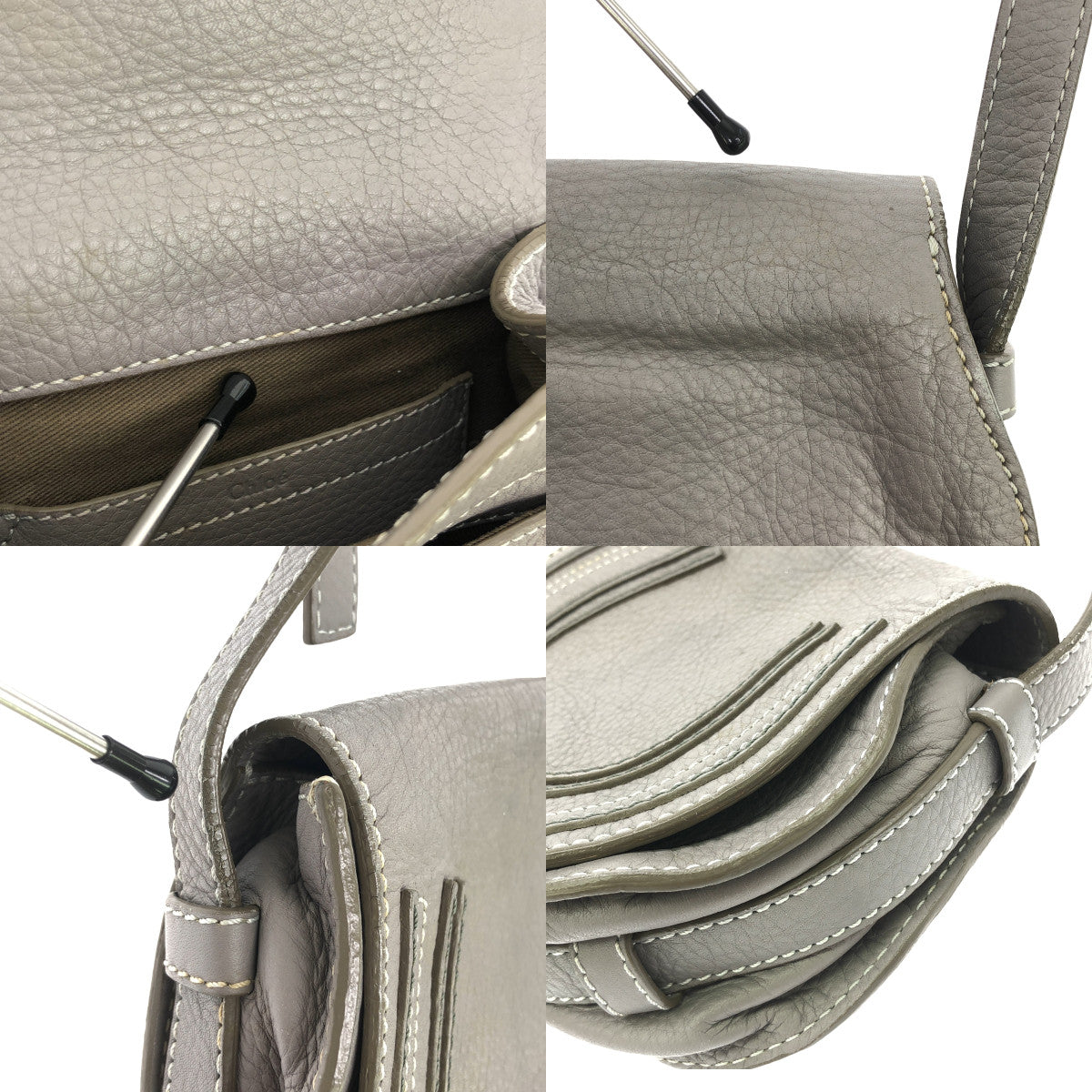 Chloe / クロエ | Marcie ラウンド スモール バッグ | グレー | レディース