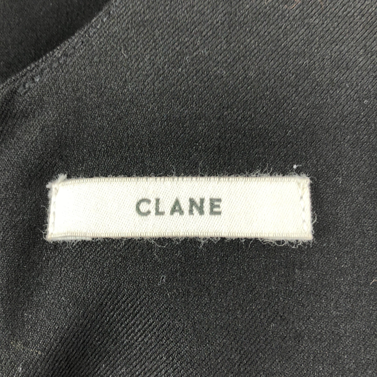 CLANE | U領休閒褲 | 0碼 | 黑色 | 女款