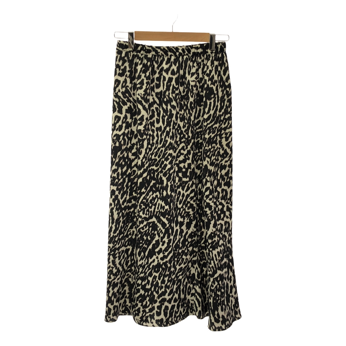 ESLOW | Leopard print gathered easy skirt | F | Women's