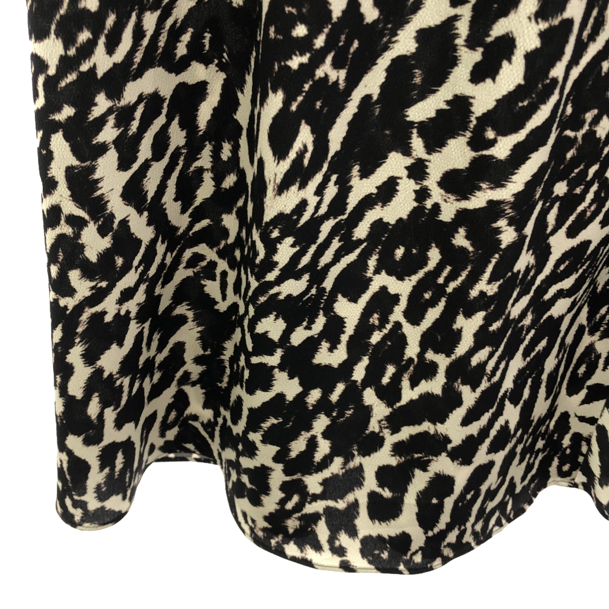 ESLOW | Leopard print gathered easy skirt | F | Women's