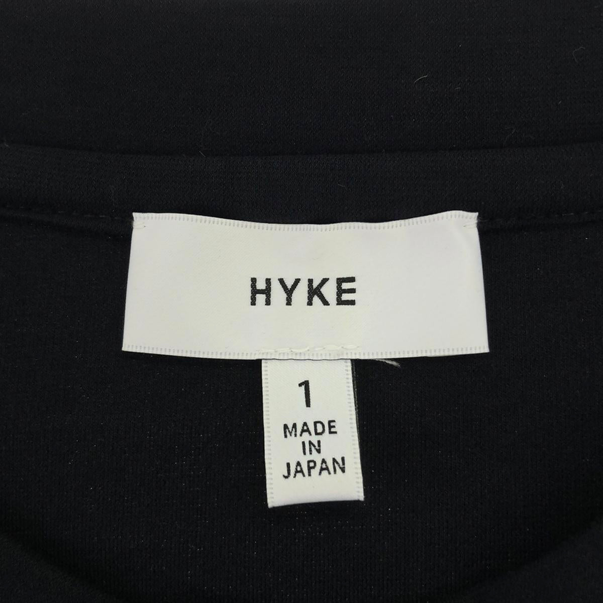 HYKE | L/S Tee Bonded Crew Neck Sweatshirt | 1 | Women's