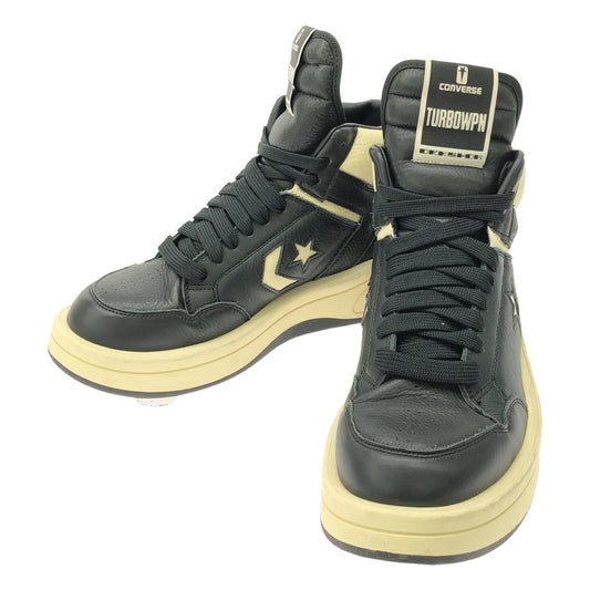 Rick Owens DRKSHDW / 릭 오웬스 다크 그림자 | × Converse / 컨버스 Turbowpn Mid / 터보 무기 가죽 운동화 | 27 | 남성