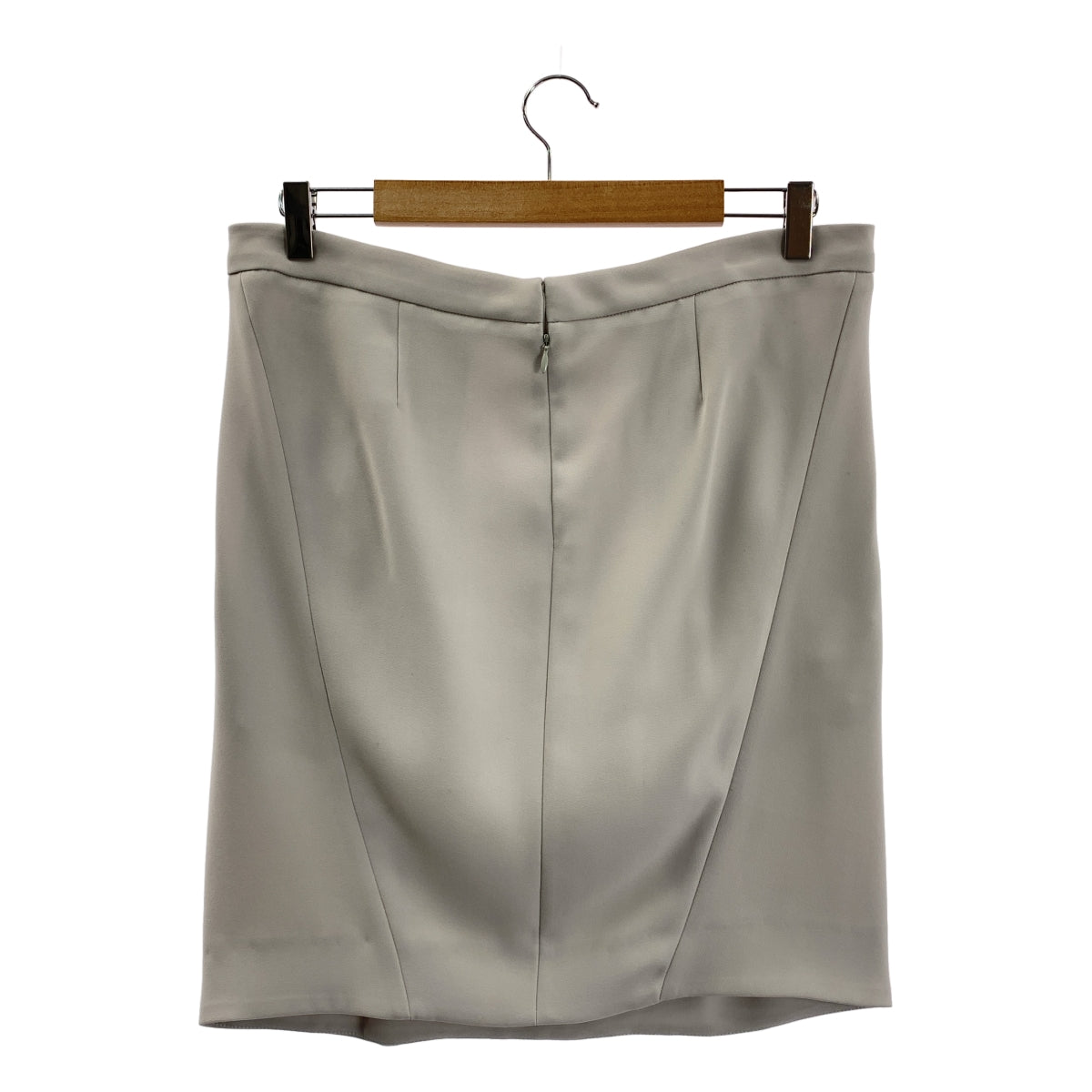 BALENCIAGA / バレンシアガ | バックジップ タック スカート | 42 | レディース