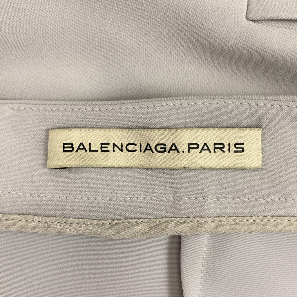 BALENCIAGA / バレンシアガ | バックジップ タック スカート | 42 | レディース