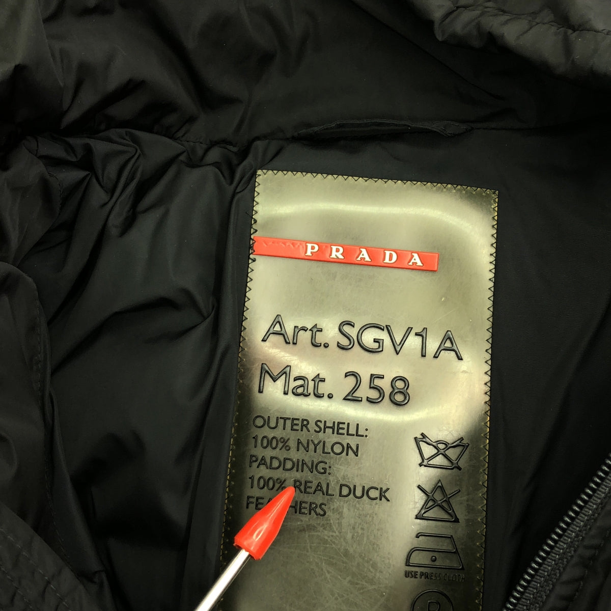 PRADA SPORT / プラダスポーツ | SGV1A / Down Jacket  / 2000s ダウンジャケット | 48 | ブラック | メンズ