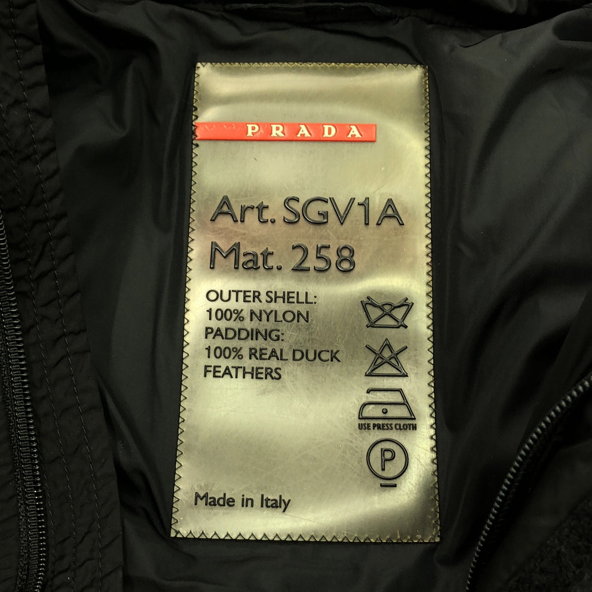 PRADA SPORT / プラダスポーツ | SGV1A / Down Jacket  / 2000s ダウンジャケット | 48 | ブラック | メンズ