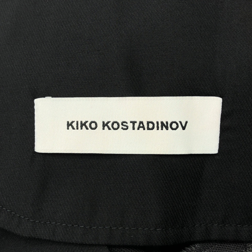 Kiko Kostadinov | 2024 秋冬 | OHNE K-DART TROUSER 聚酯羊毛垂墜喇叭褲 | 尺寸 46 | 男款