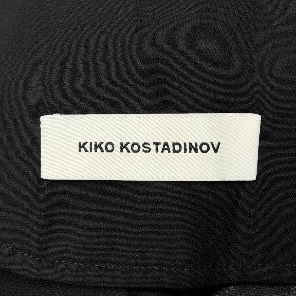 Kiko Kostadinov | 2024 秋冬 | OHNE K-DART TROUSER 聚酯羊毛垂墜喇叭褲 | 尺寸 46 | 男款