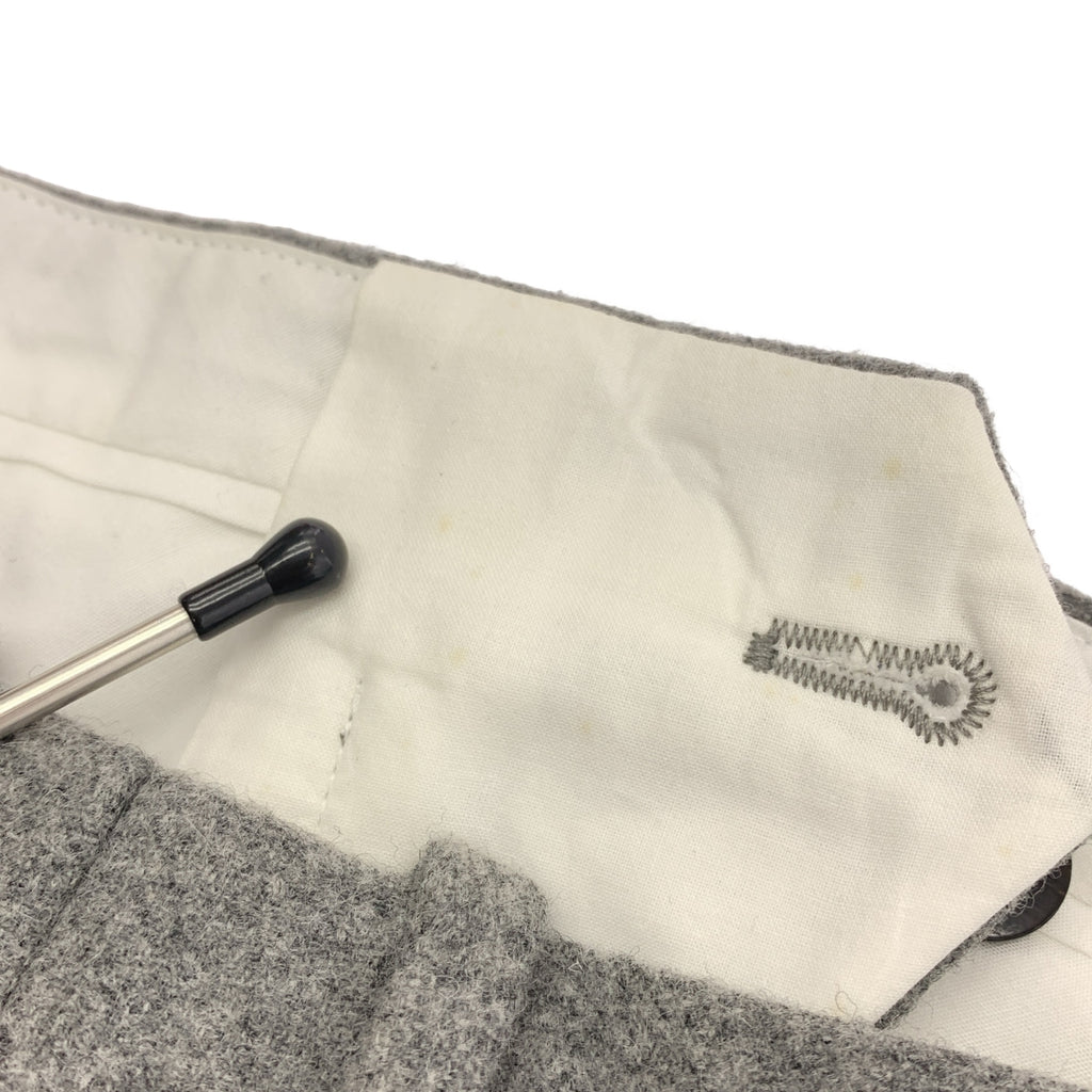 CELINE / 셀린느 | 피비기 메리노 울 센터 프레스 슬랙스 팬츠 | 34 |