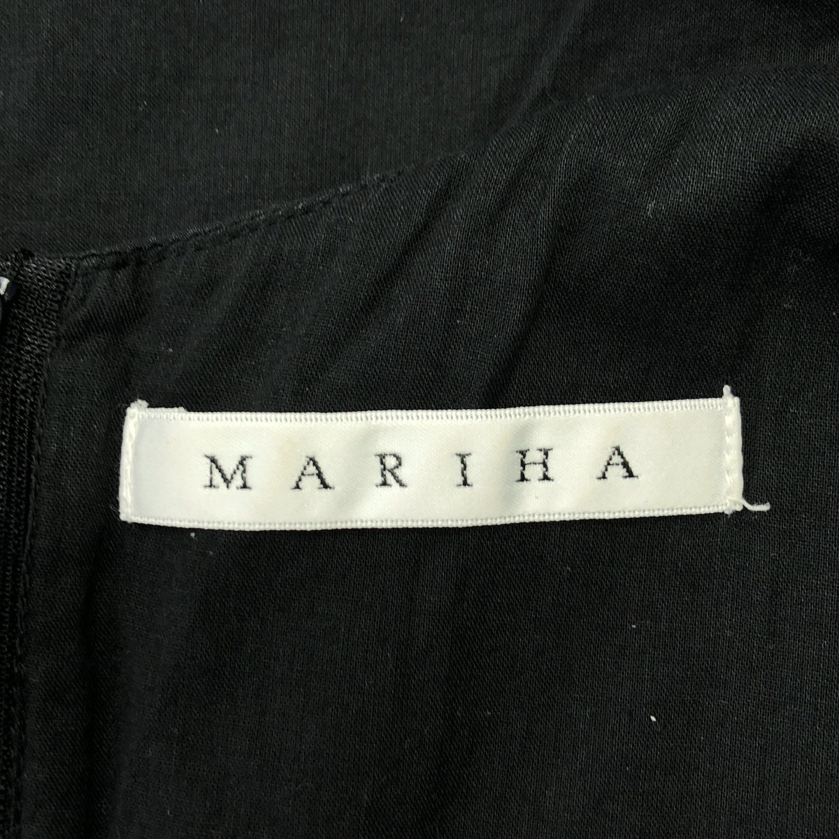 MARIHA / マリハ | バックジップ ボリューム ドレス ワンピース / 裏地付き |