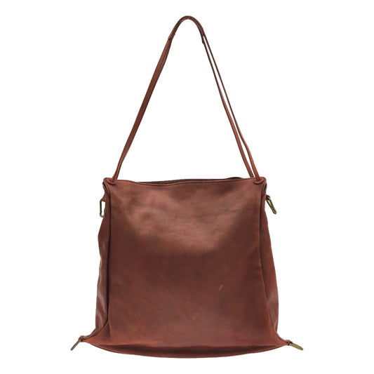 STYLE CRAFT | Leather tote bag / Unisex | Bordeaux | Men's