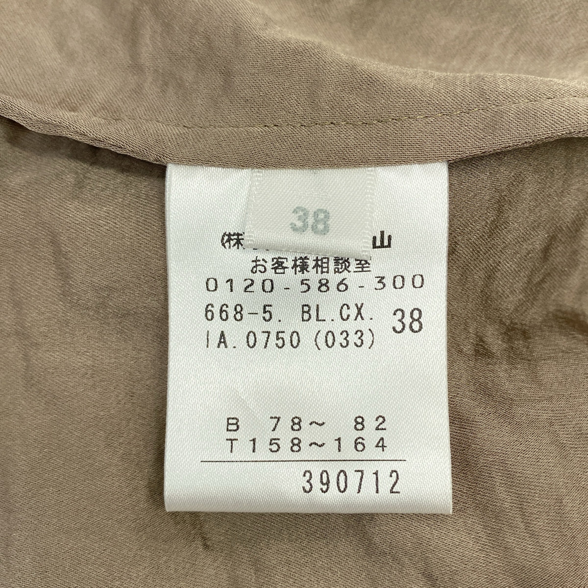 CHALAYAN / チャラヤン | ラグランスリーブ プルオーバー シャツ | 38 | グレージュ | レディース