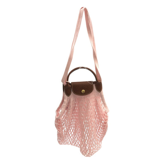 [New] Longchamp | Mesh Tote Bag | Pink | Women's