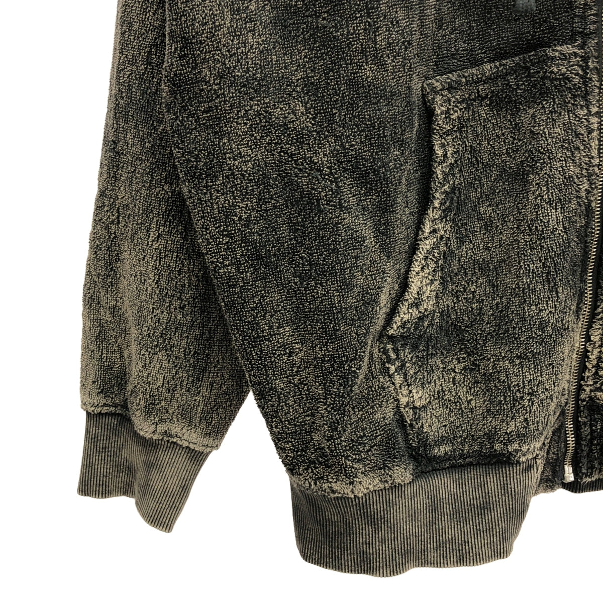DIESEL / ディーゼル | ジップアップウォッシュドパーカー | S