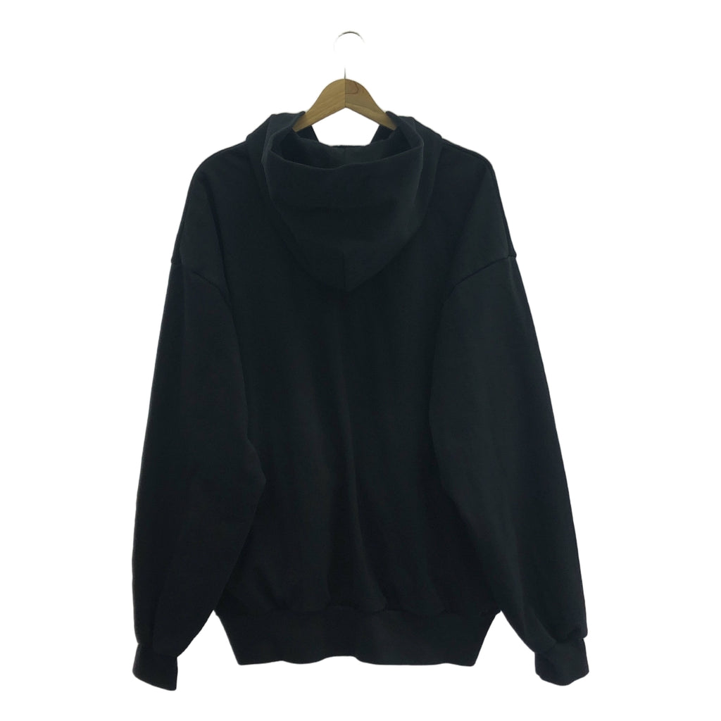 CAHLUMN / カウラム | 2024AW | Heavy Weight Jersey Thermal Lined Zip Hoodie 裏サーマル スウェット ジップパーカー | L | ブラック | メンズ