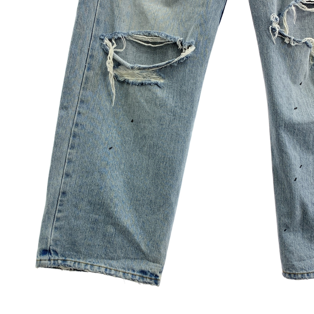 AP STUDIO / エーピーストゥディオ | 2023SS | アシンメトリーデニムパンツ | 34 | レディース