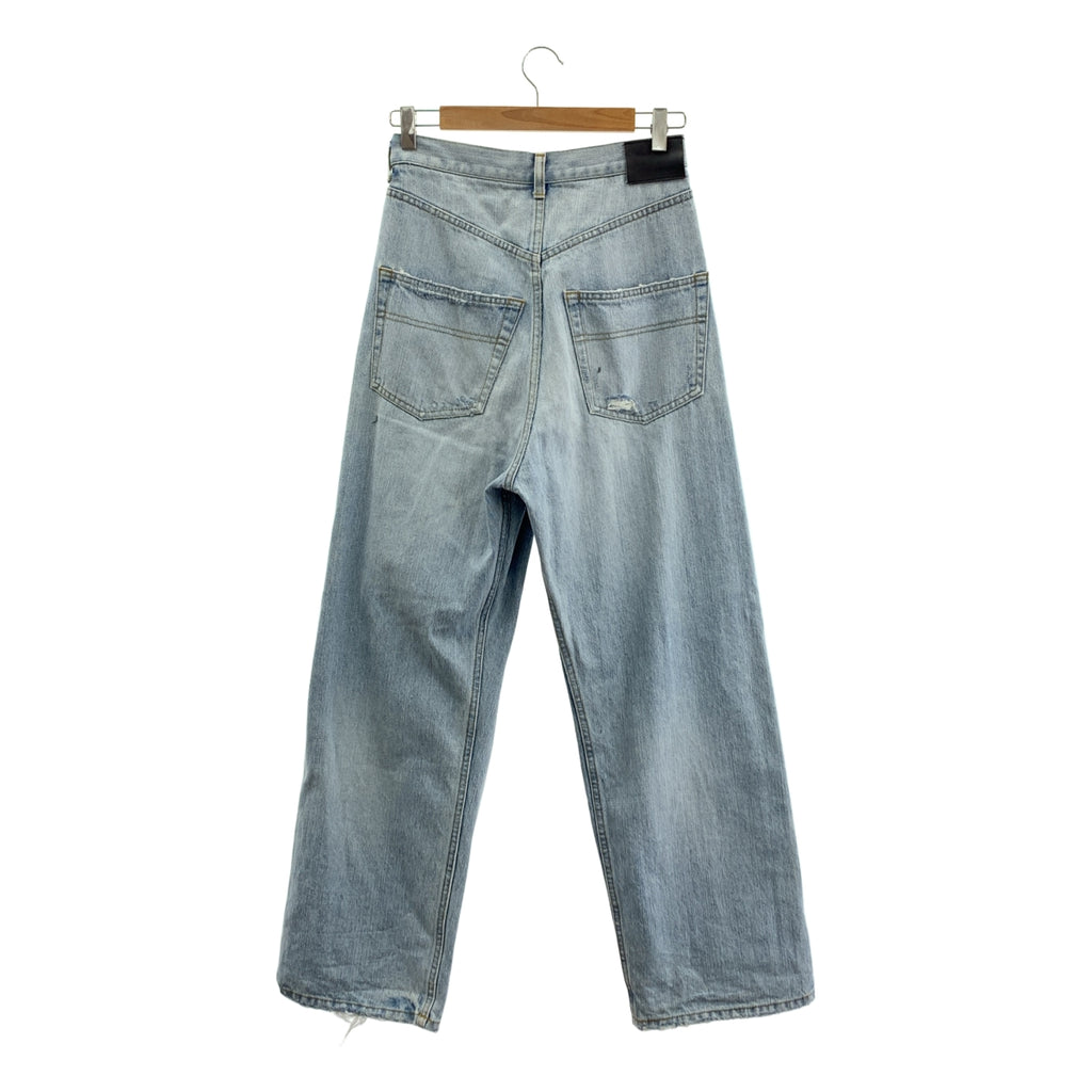 AP STUDIO / エーピーストゥディオ | 2023SS | アシンメトリーデニムパンツ | 34 | レディース