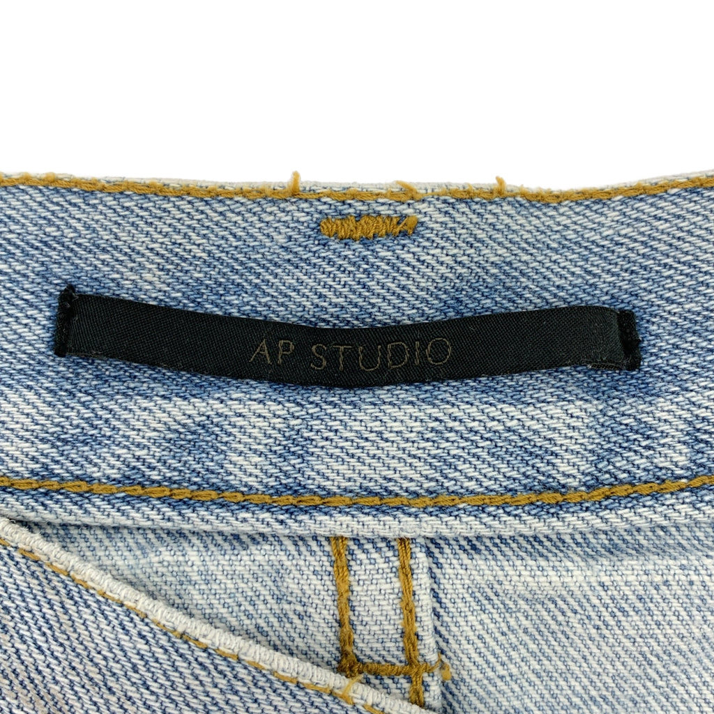 AP STUDIO / エーピーストゥディオ | 2023SS | アシンメトリーデニムパンツ | 34 | レディース