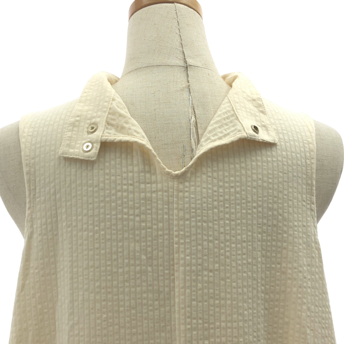 urakata | Limbering 條紋無袖長裙 | 米色 | 女款