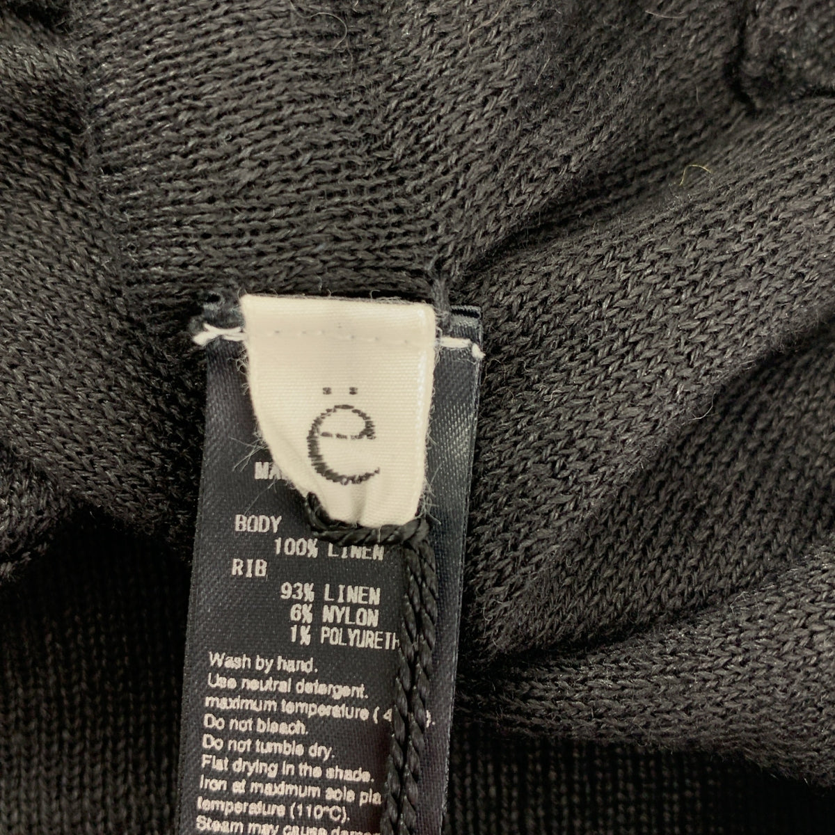 BIOTOP / ビオトープ | リネン ノースリーブ ニット トップス | 01 |