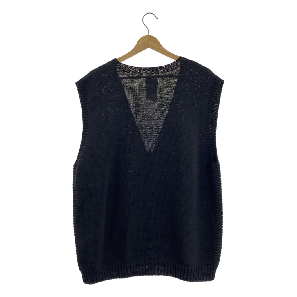 WASEW | 純棉拉鍊背心 | 針織背心 | L碼 | 男士