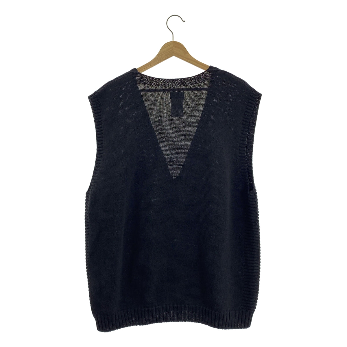 WASEW | 純棉拉鍊背心 | 針織背心 | L碼 | 男士