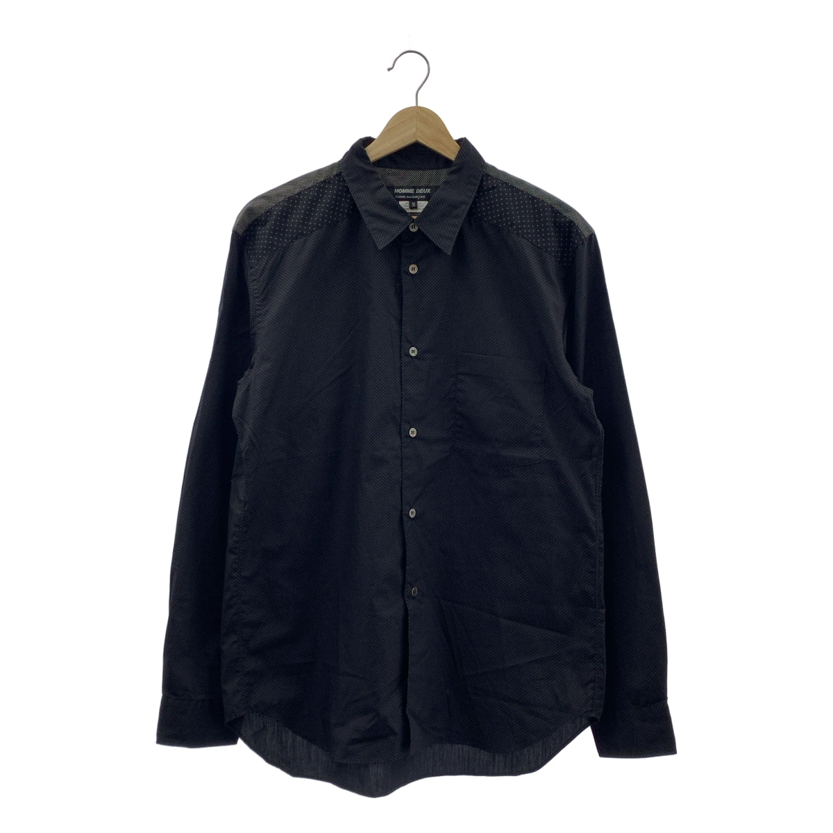 COMME des GARCONS HOMME DEUX / コムデギャルソンオムドゥ | 2014SS | 総柄 レギュラーカラー オーバー シャツ | M | メンズ