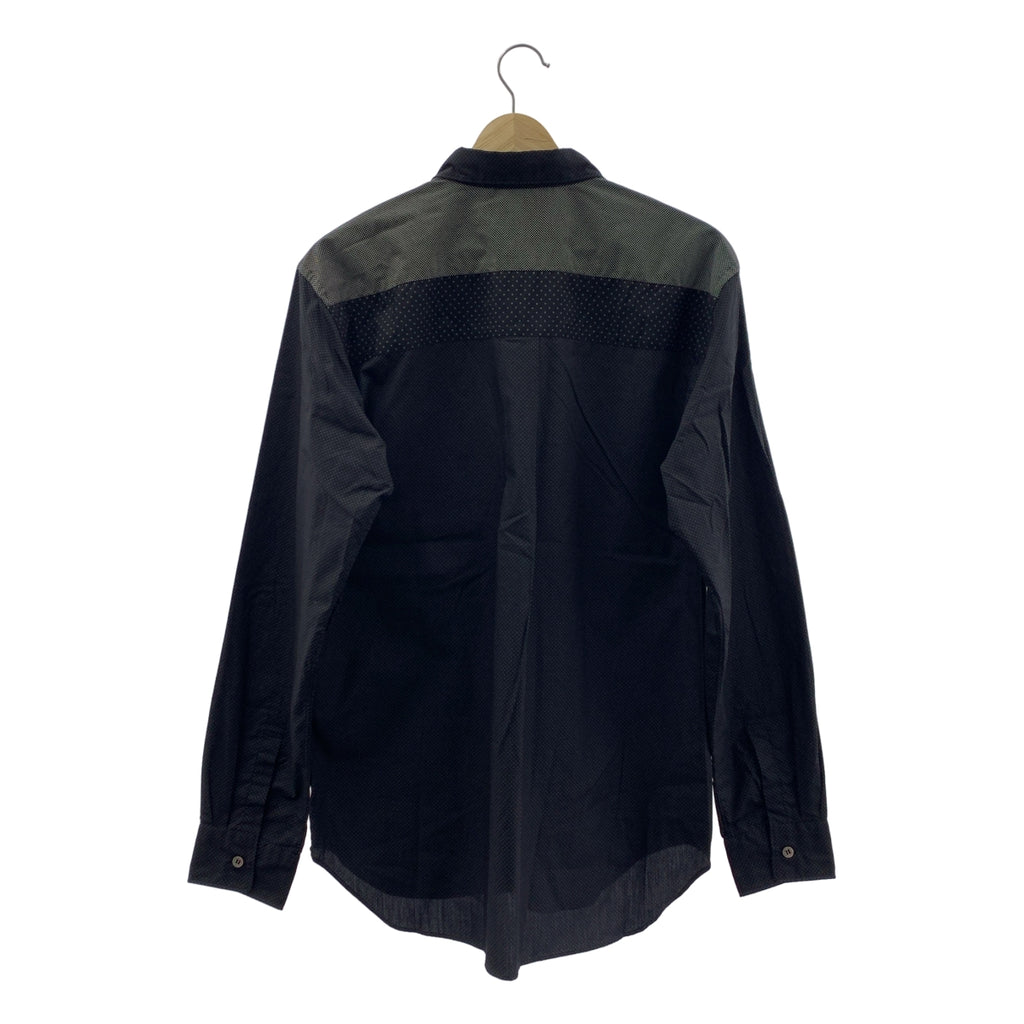 COMME des GARCONS HOMME DEUX / 콤데 갤슨 옴두 | 2014SS | 총 무늬 레귤러 컬러 오버 셔츠 | M |