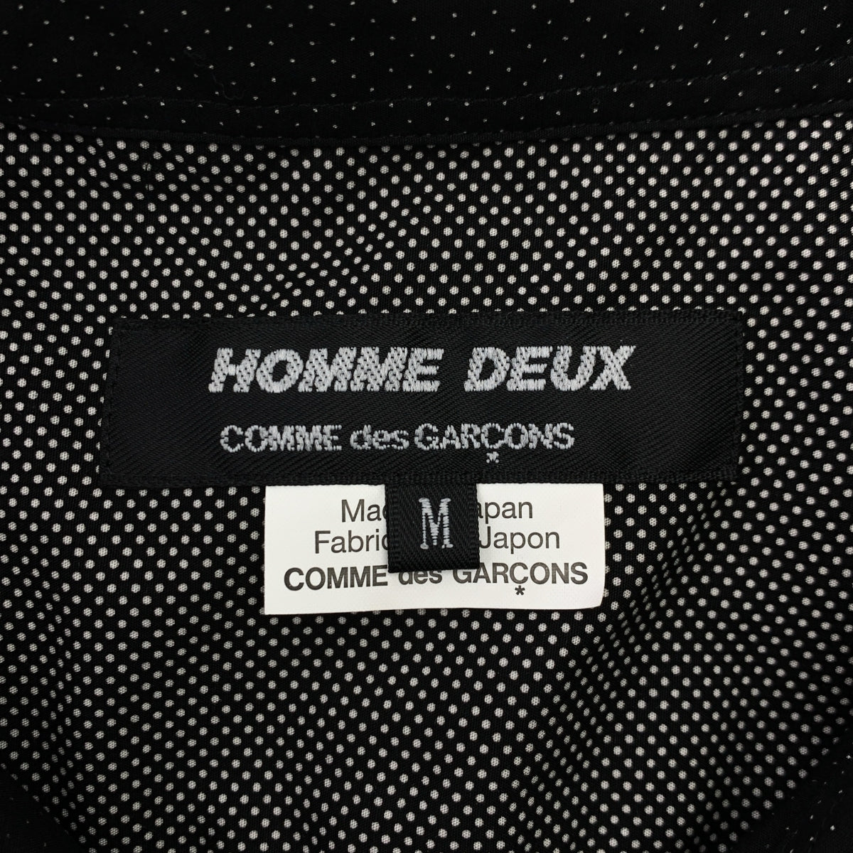COMME des GARCONS HOMME DEUX / コムデギャルソンオムドゥ | 2014SS | 総柄 レギュラーカラー オーバー シャツ | M | メンズ
