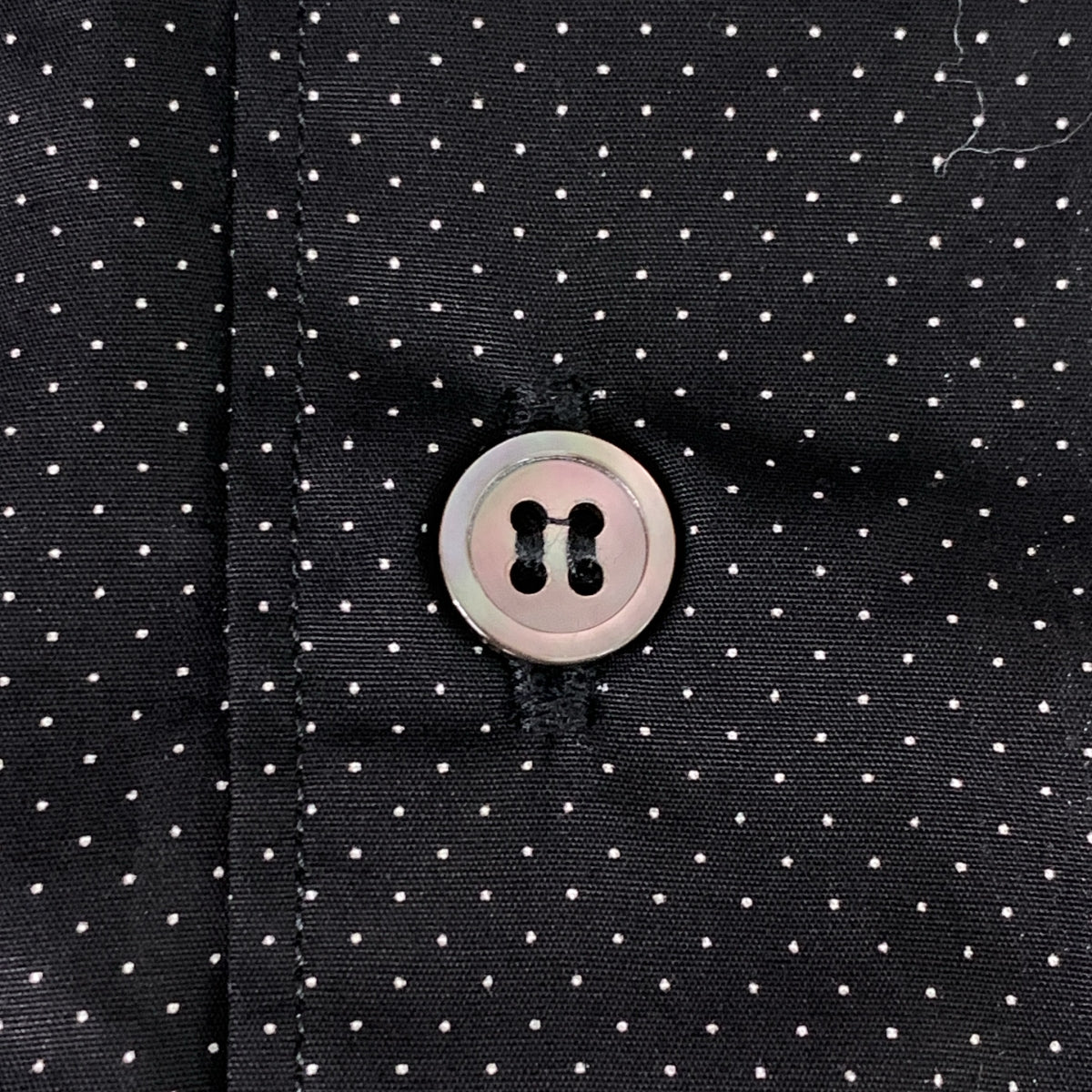 【美品】  COMME des GARCONS HOMME DEUX / コムデギャルソンオムドゥ | 2014SS | 総柄 レギュラーカラー オーバー シャツ | M | ブラック | メンズ