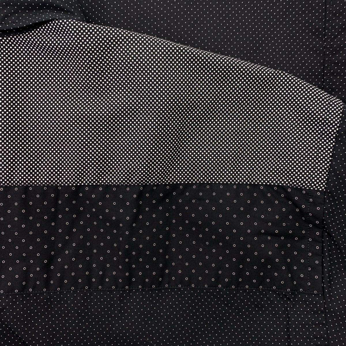 【美品】  COMME des GARCONS HOMME DEUX / コムデギャルソンオムドゥ | 2014SS | 総柄 レギュラーカラー オーバー シャツ | M | ブラック | メンズ