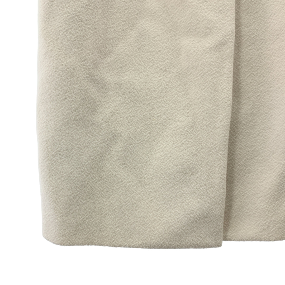 ADORE / アドーア | ウール クレーター メルトンコート | 36 | ホワイト | レディース