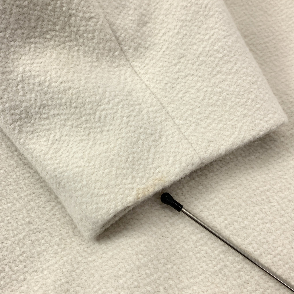 ADORE / アドーア | ウール クレーター メルトンコート | 36 | ホワイト | レディース