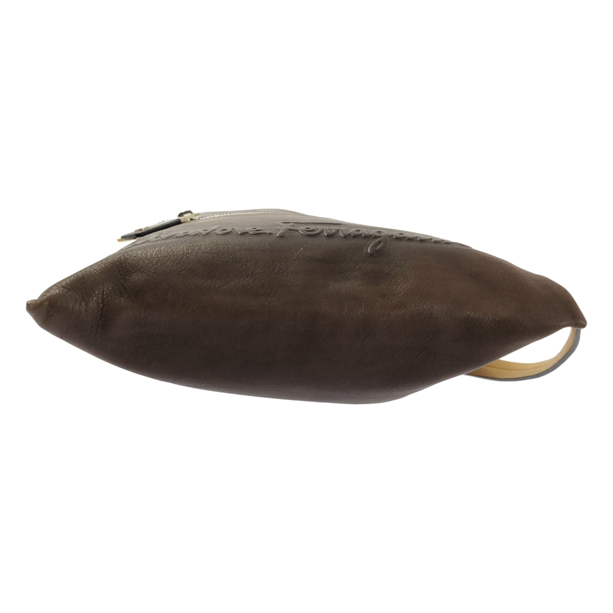 Salvatore Ferragamo | KENTUCKY 抽繩皮革肩背包 | 棕色 | 男款