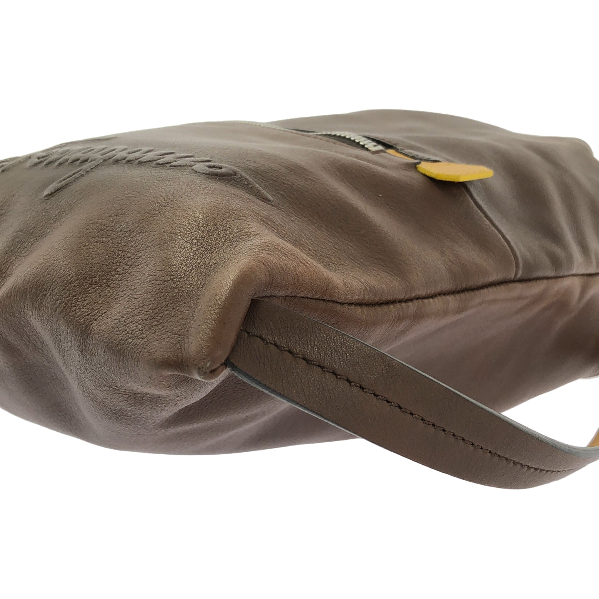 Salvatore Ferragamo | KENTUCKY 抽繩皮革肩背包 | 棕色 | 男款