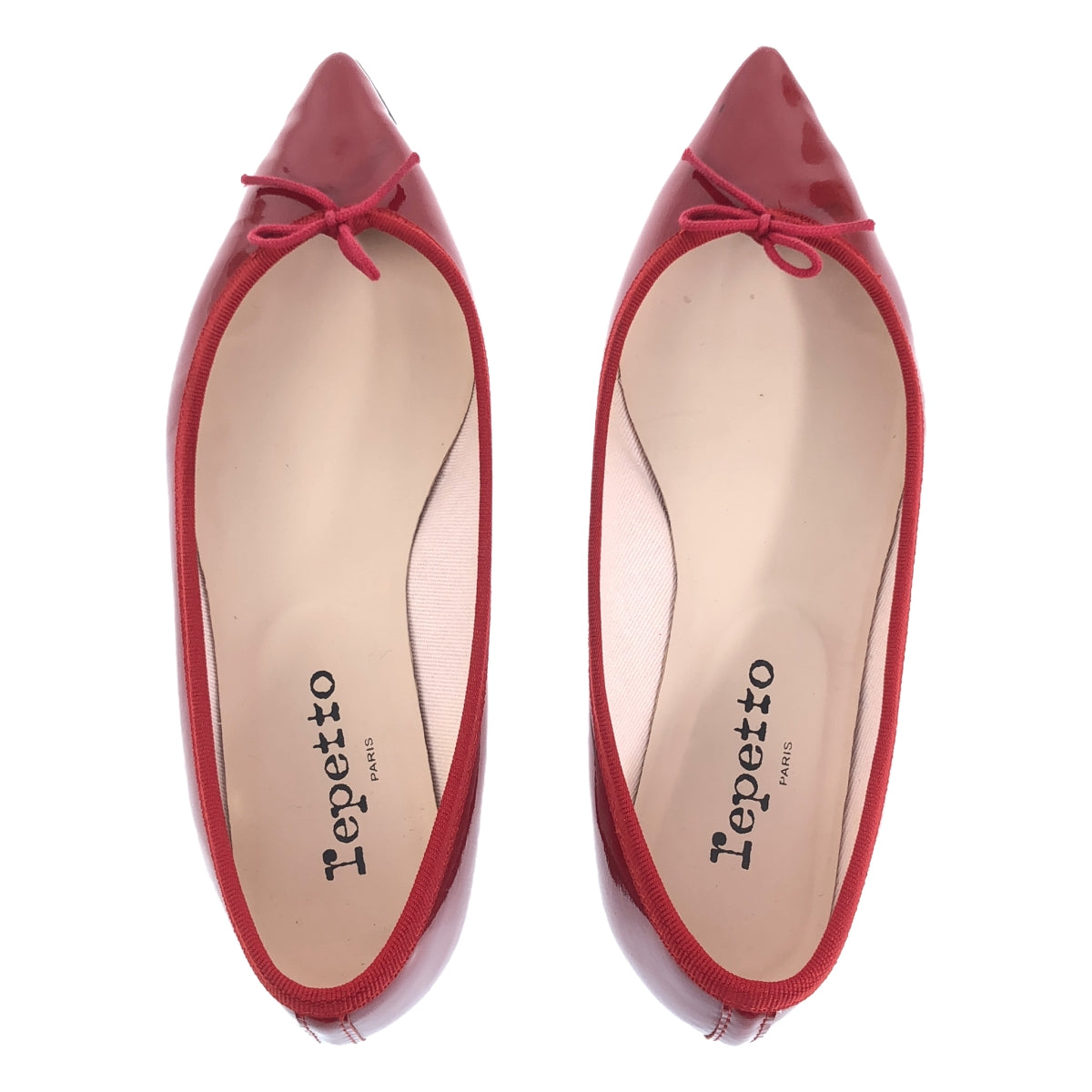 repetto | Brigitte Ballerinas | Brigitte Patent Leather Pointed Toe Flat Ballet Shoes | Size 37 | Women's