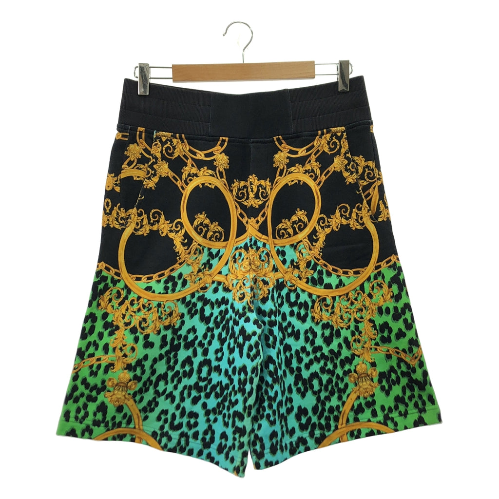 VERSACE | JEANS COUTURE / 巴洛克豹紋運動短褲 | S 碼 | 男款