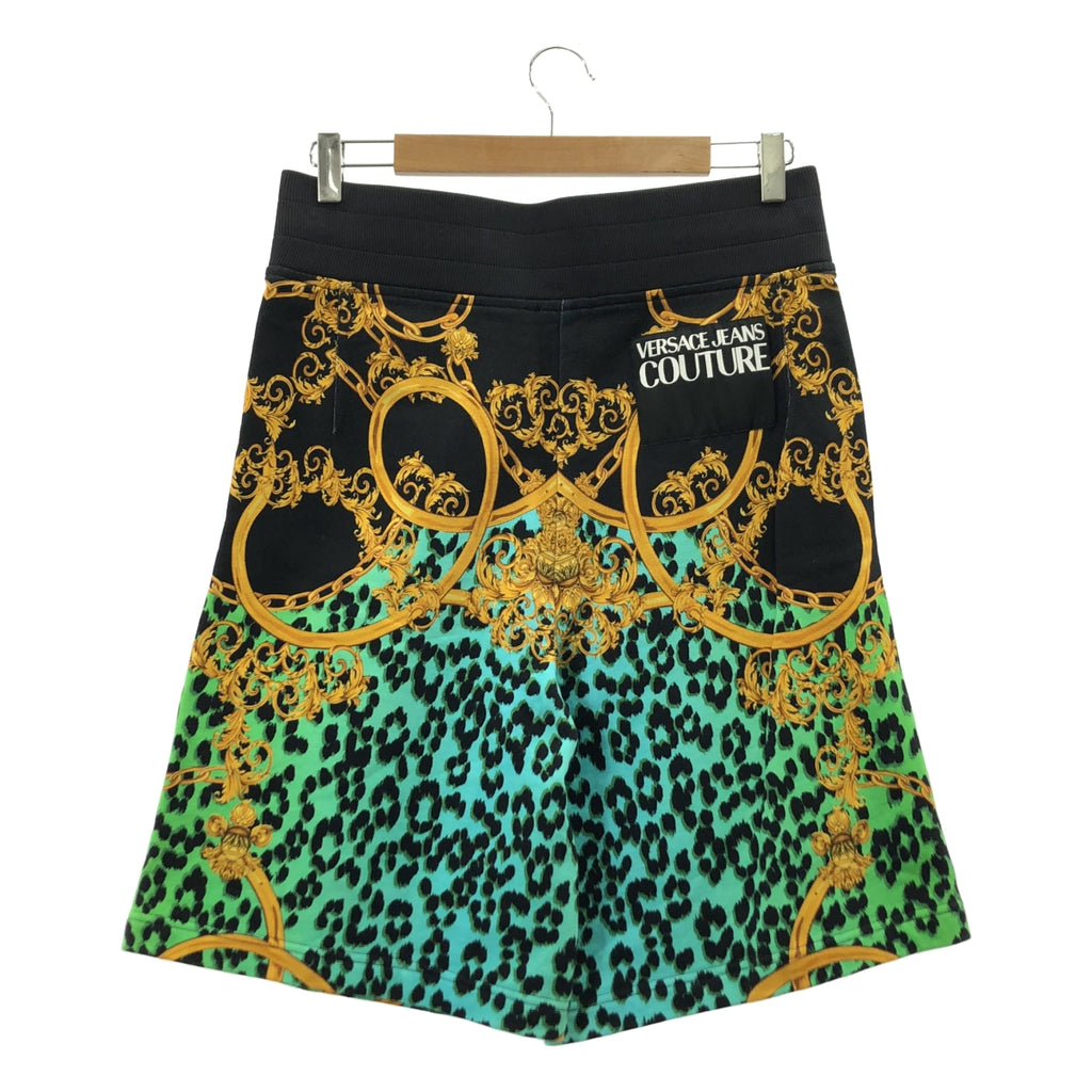 VERSACE | JEANS COUTURE / 巴洛克豹紋運動短褲 | S 碼 | 男款