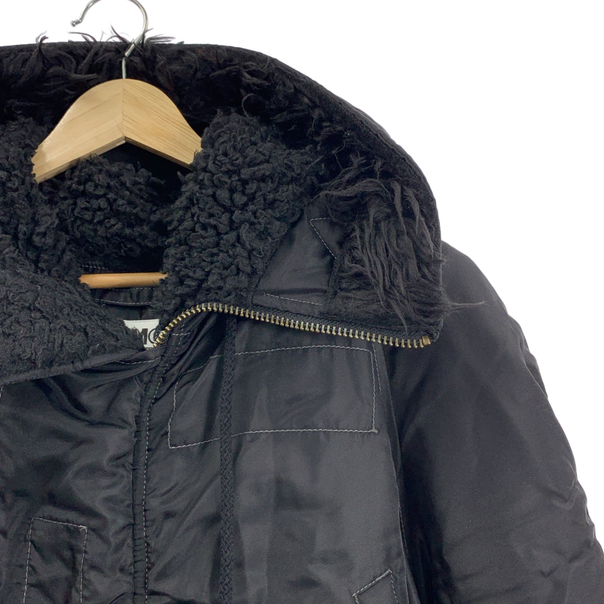 MM6 Maison Margiela / 엠엠 식스 메종 마르젤라 | 2022AW | SPORTS BOMBER JACKET 후드 나일론 폭격기 재킷 | 38 |